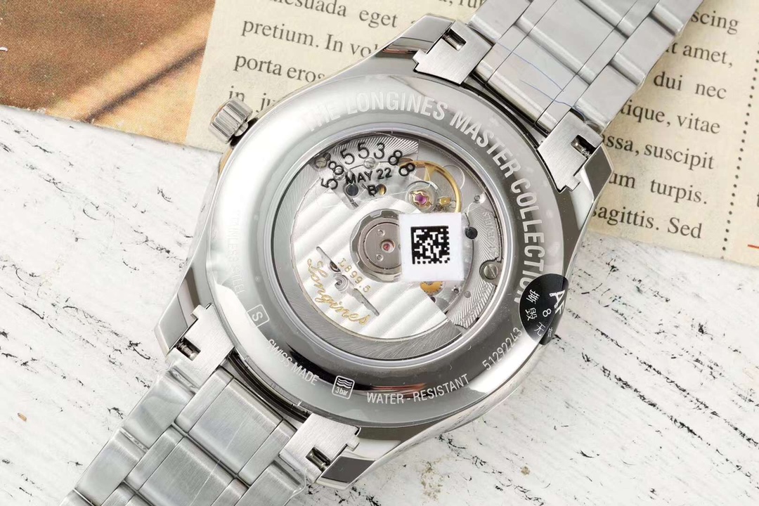 longines の 時計コピー 自動機械 マスター ウォッチ ビジネス 紳士 スチールバンド ブラック_6