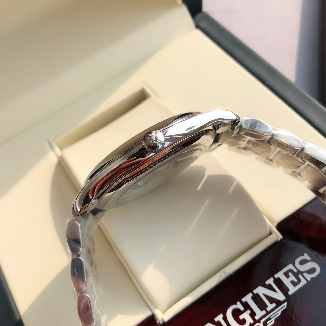 魅力的なlongines 腕時計コピー マスター ウォッチ ビジネス 紳士 シルバーケース ホワイト_6