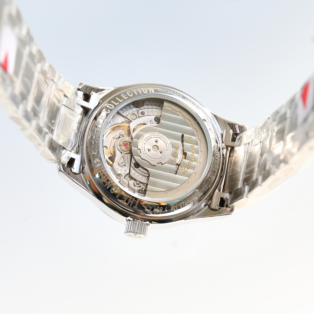 longines 時計 価格スーパーコピー 通勤 マスター 優雅 ウォッチ ファッション スチールバンド ホワイト_8