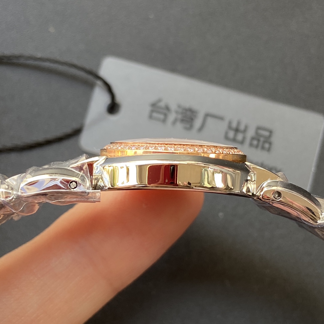 longines 時計コピー 腕時計 ウォッチ 防水 優雅レディ ビジネス ダイヤ飾り ゴールドケース ホワイト_6