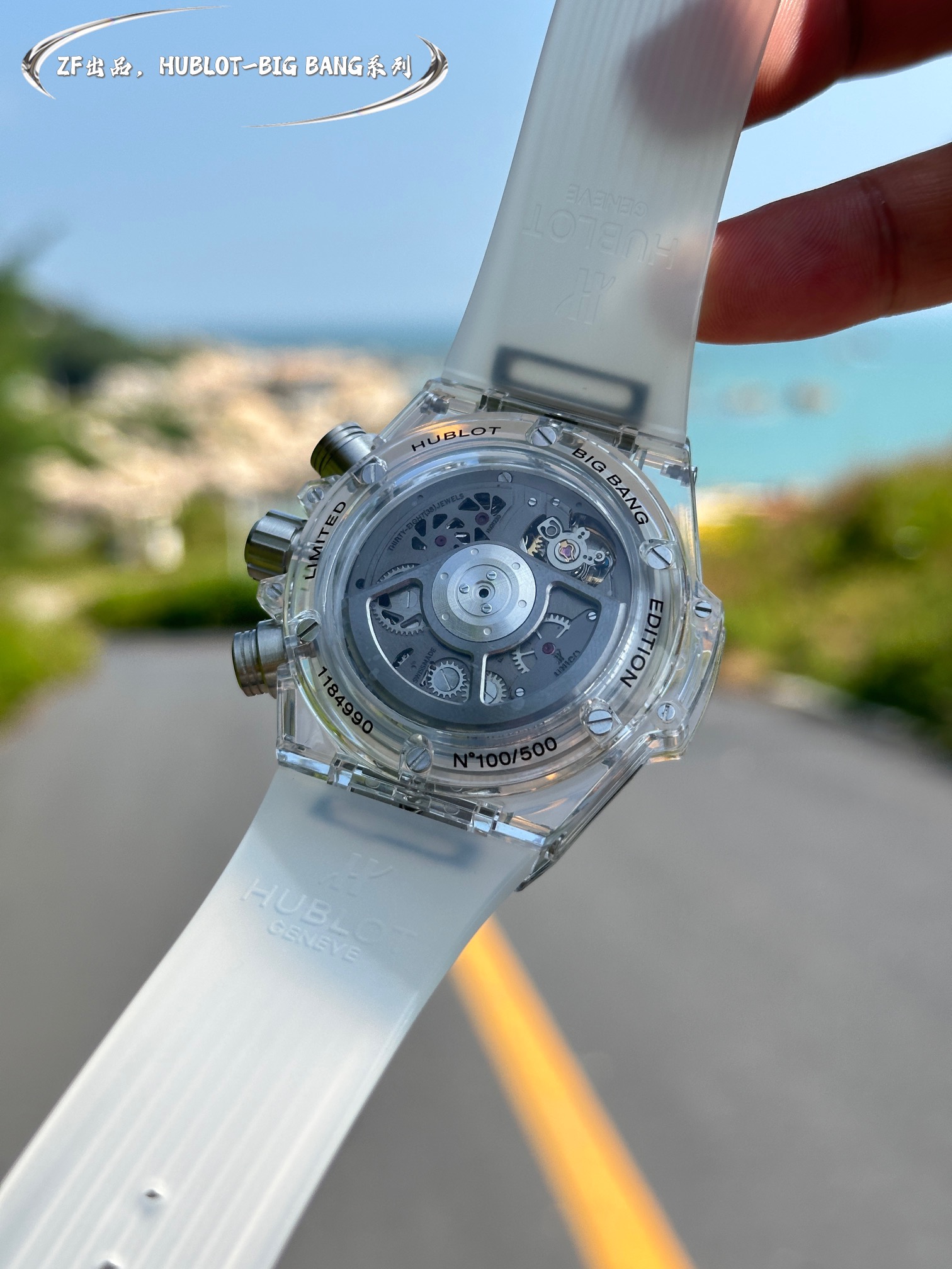 HUBLOT ウブロ ビッグバン ブルースーパーコピー 腕時計 ウォッチ ハンサム  紳士 ファッション ホワイト_8
