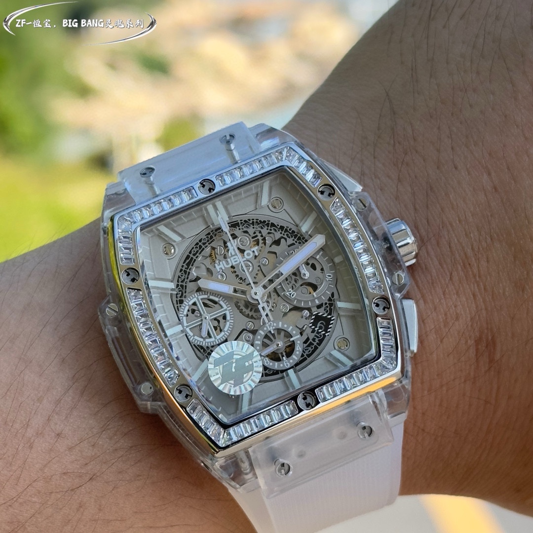 びっくりした価格 腕時計 hublot偽物 シンプル ウォッチ ハンサム  紳士 上質商品 ホワイト_2