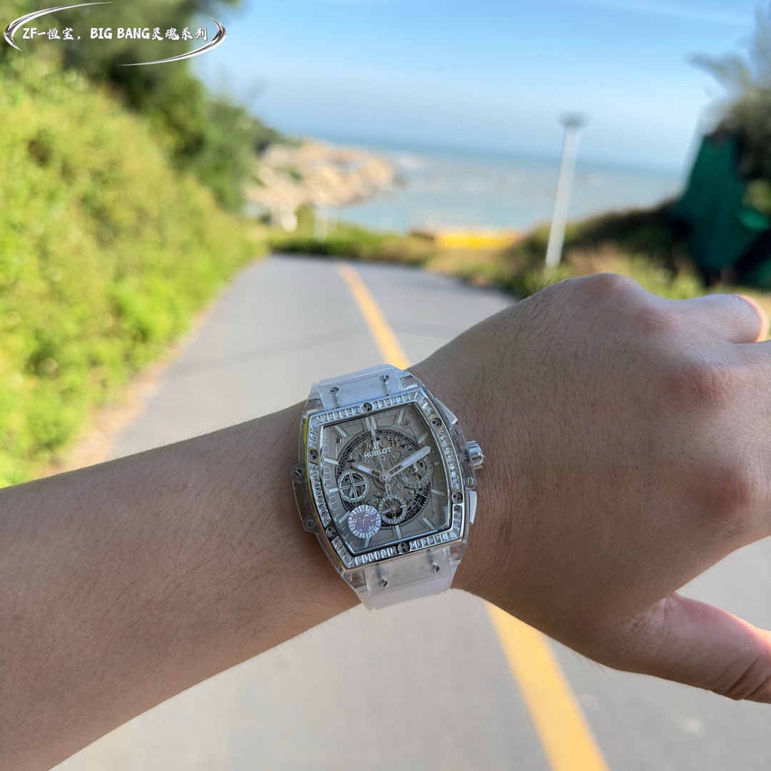 びっくりした価格 腕時計 hublot偽物 シンプル ウォッチ ハンサム  紳士 上質商品 ホワイト_3