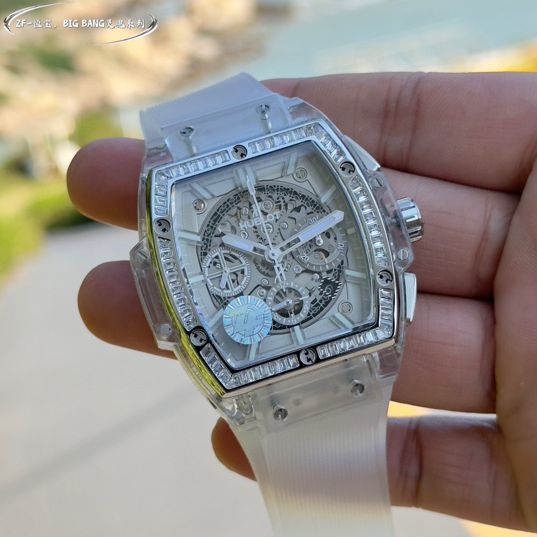 びっくりした価格 腕時計 hublot偽物 シンプル ウォッチ ハンサム  紳士 上質商品 ホワイト_4