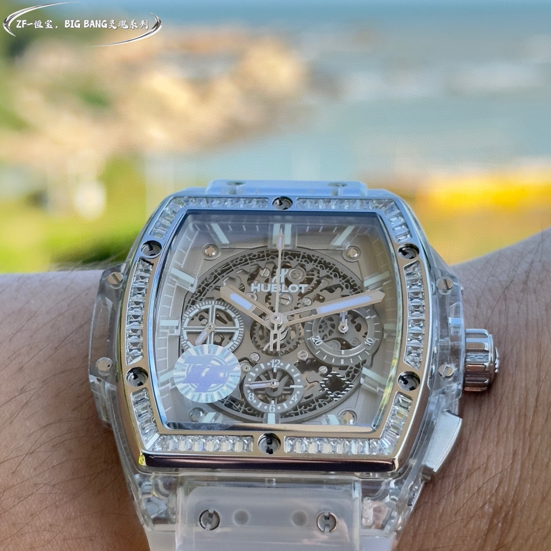 びっくりした価格 腕時計 hublot偽物 シンプル ウォッチ ハンサム  紳士 上質商品 ホワイト_5