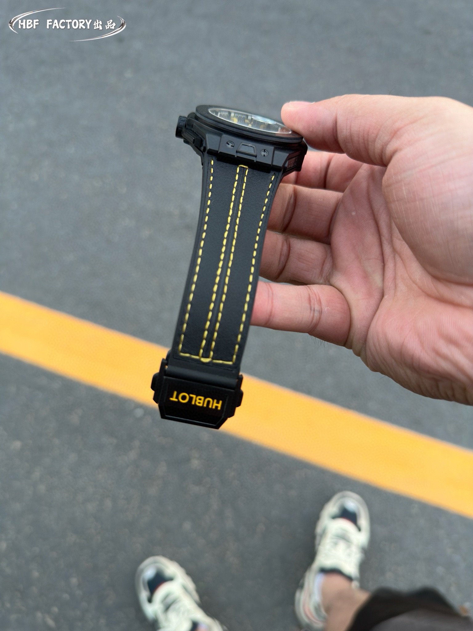 ウブロ ビッグバン ベルルッティ偽物 高級感 ハンサム 防水 ビッグ バン 腕時計 ウォッチ ブラック_8