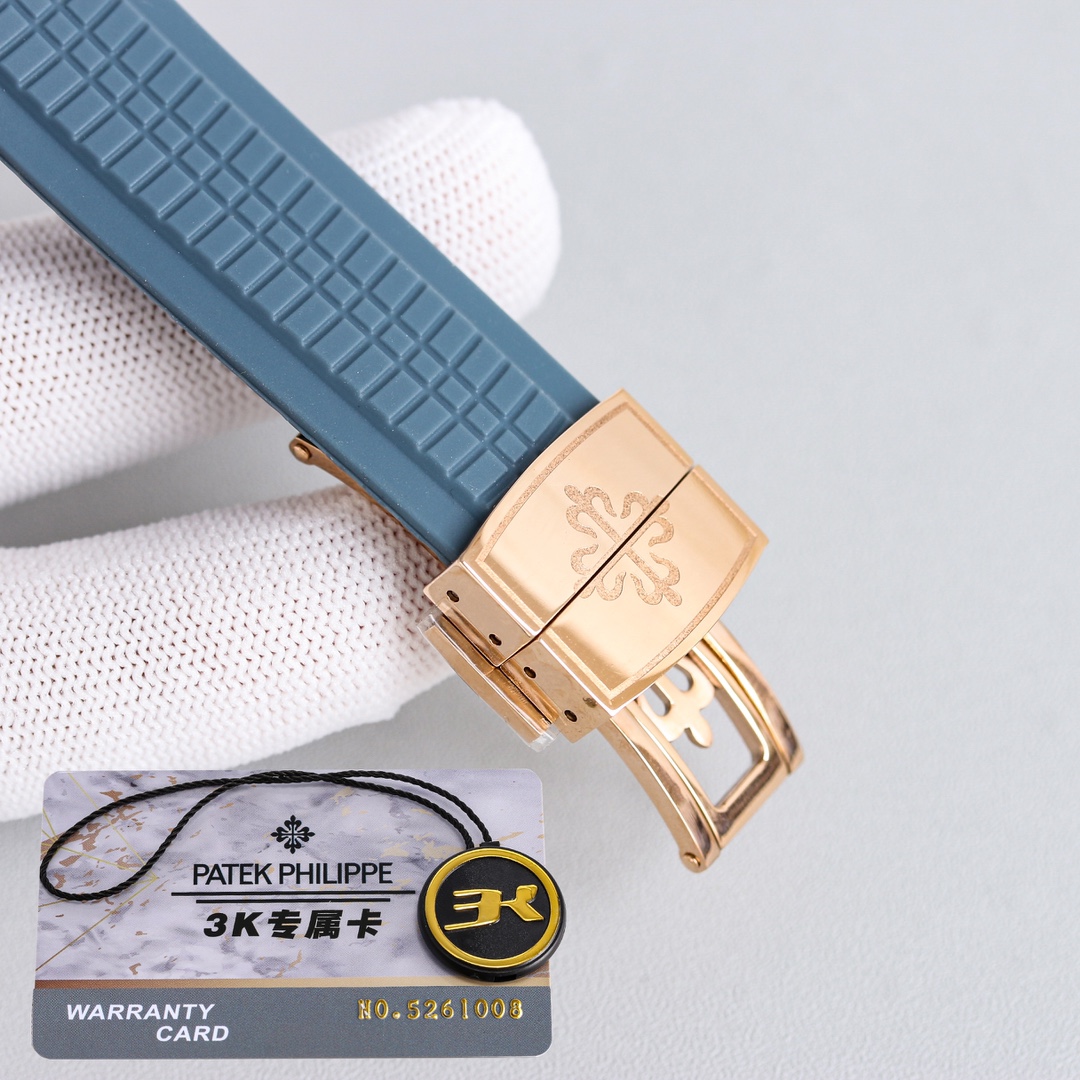 今季のおすすめ patek philippe 時計偽物 アクアノート  5261R-001 腕時計 ウォッチ ブルー_9