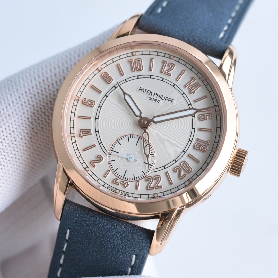 patek philippe 時計コピー ウォッチ 防水 コンプリケーション 腕時計 本革 レザー RW1 2色可選_3