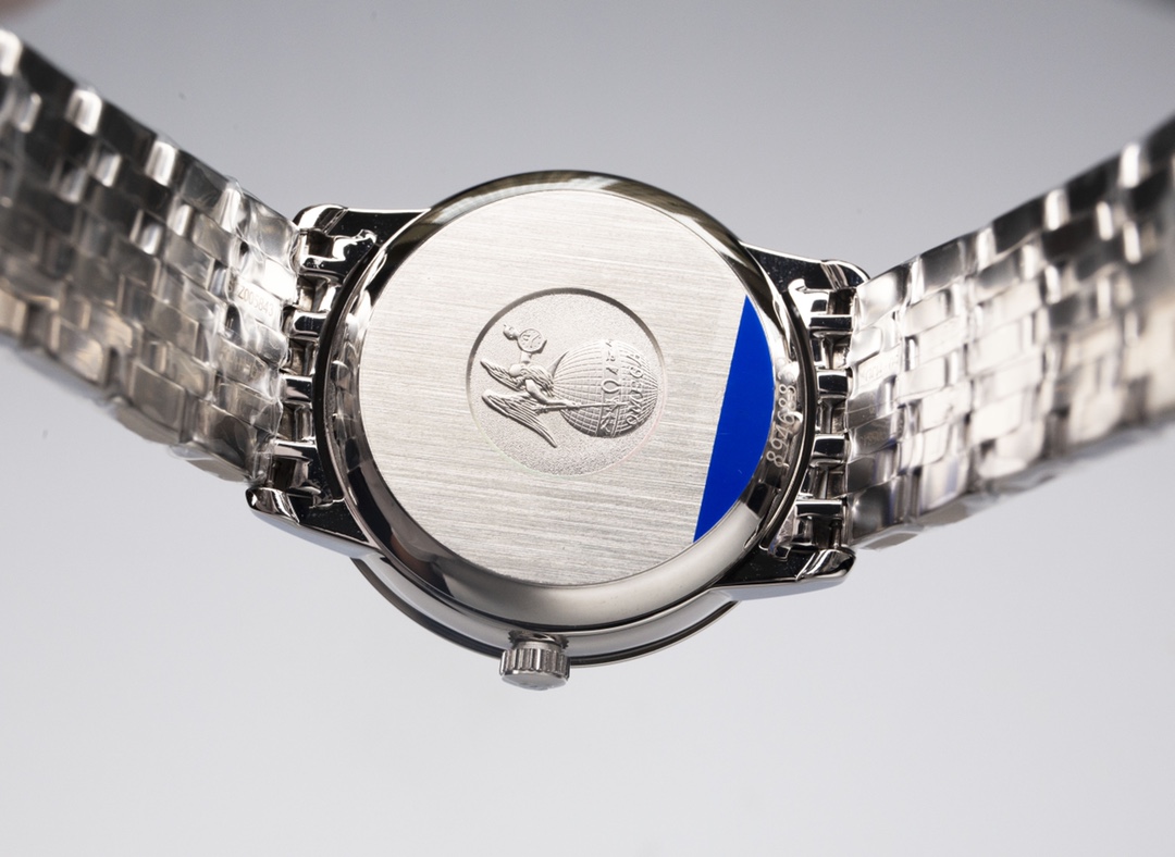 OMEGA デ ヴィル偽物 デヴィル  防水 腕時計 男女兼用 シンプル スチールバンド グレー_8