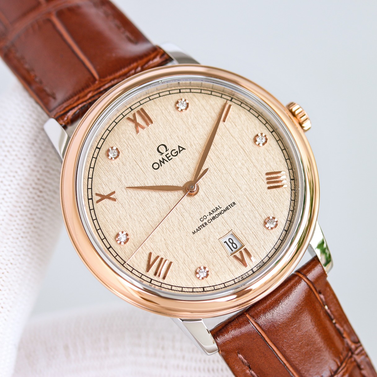 OMEGA デ ヴィル デュー ドロップスーパーコピー 人気 ウォッチ 腕時計 ハンサム ゴールドケース_2