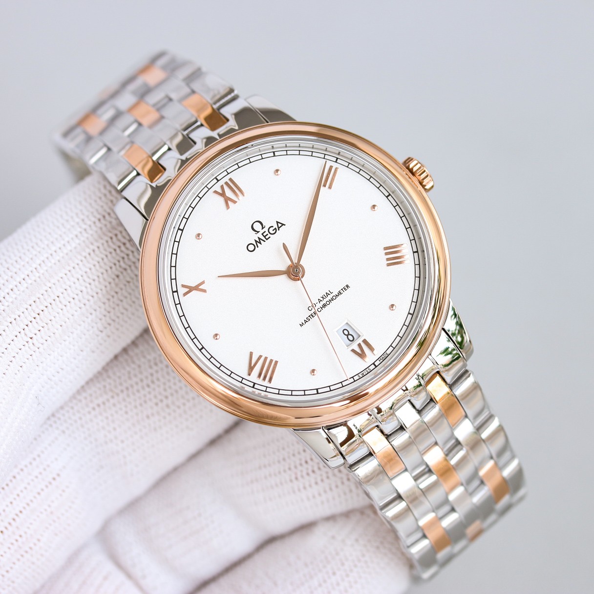 OMEGA デ ヴィル トレゾア偽物 人気 ウォッチ 腕時計 ハンサム ゴールドケース_7