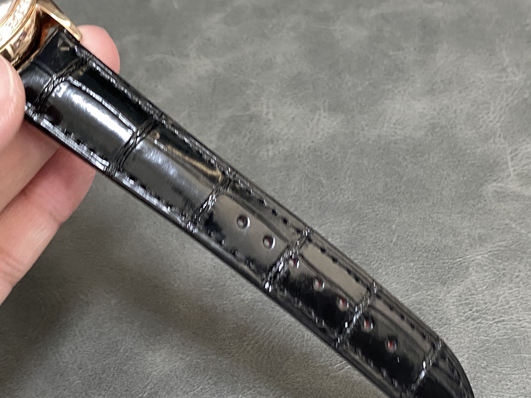 パテックフィリップ安いスーパーコピー コンプリケーション ウォッチ 腕時計 防水 ダイヤ飾り ブラック_9